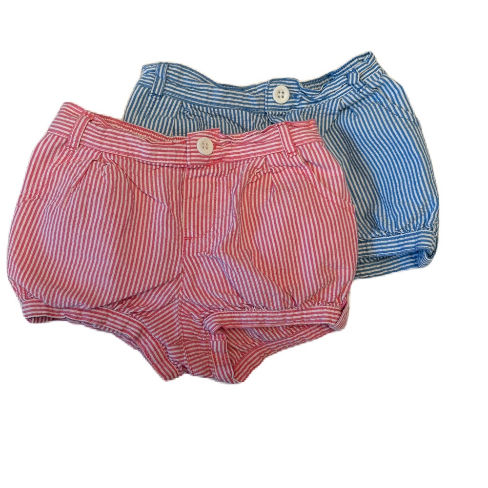 Set of 2 Baby GAP Striped Shorts - Size 3